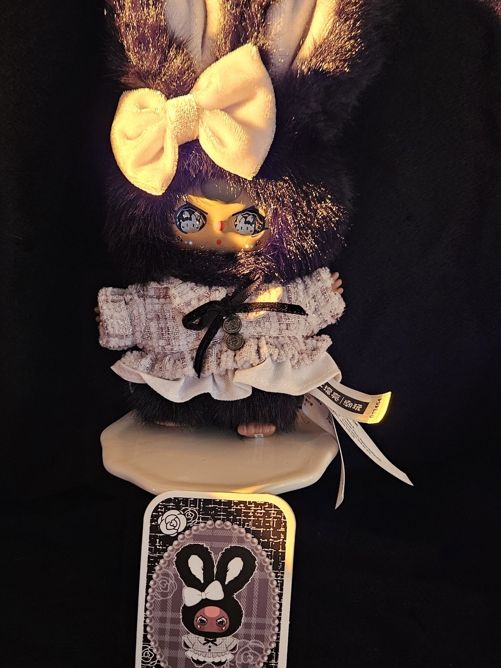 NWT baby three absolute black and white